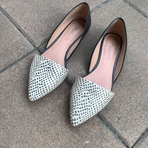 Madewell dorsay flats size 5.5